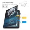 FVAENDHIO Case for All-New Amazon Kindle Fire HD 10 & 10 Plus Tablet 10.1" (13th/11th Generation, 2023/2021 Release) - Premium PU Leather Cover with Auto Sleep Wake, Dolphin Under The Moon view 3