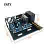 Luejnbogty Open Server Chassis, E-ATX/ATX Motherboard Bracket Test Rack, Open Cooling Rack, Black Steel view 3