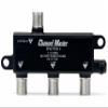 Channel Master 3-Way Splitter Distributes Digital HDTV Antenna Signal to 3 TVs, One Input and Three Outputs, Power Passing for Preamplifiers and Boosters, Low-Loss Design, Indoor/Outdoor view 1