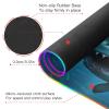 xigua White Sharks RGB Mouse Pad 35.4 x 15.7 Inch Soft LED Gaming Mouse Pad Non-Slip Base Smooth Surface Mousepad Desk Mat 14 Lighting Modes view 4