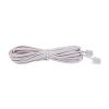 6P2C RJ11 Male to Male Telephone Line Cable Wire 5M view 1