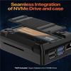Argon NEO 5 M.2 NVME PCIE Case for Raspberry Pi 5 | Aluminum case with Built-in Fan view 3