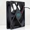 D90SH-12 DC12V 0.27A 92X92X25mm 2-Wire Cooling Fan view 2