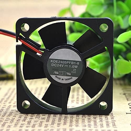 Beautyrankle Fan for SUNON 5010 DC24V 1.0W KDE2405PFB1-8 Siemens Inverter Mute Fan