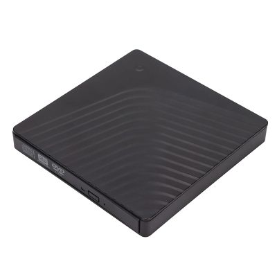 clinmday Ultra-Thin DVD Burner,Low Power Consumption High Speed Stable Performance Silent Fast Transfer Plug and Play USB3.0 Read-Write DVD ROM Player for Laptop Desktop Thickness 9.5mm