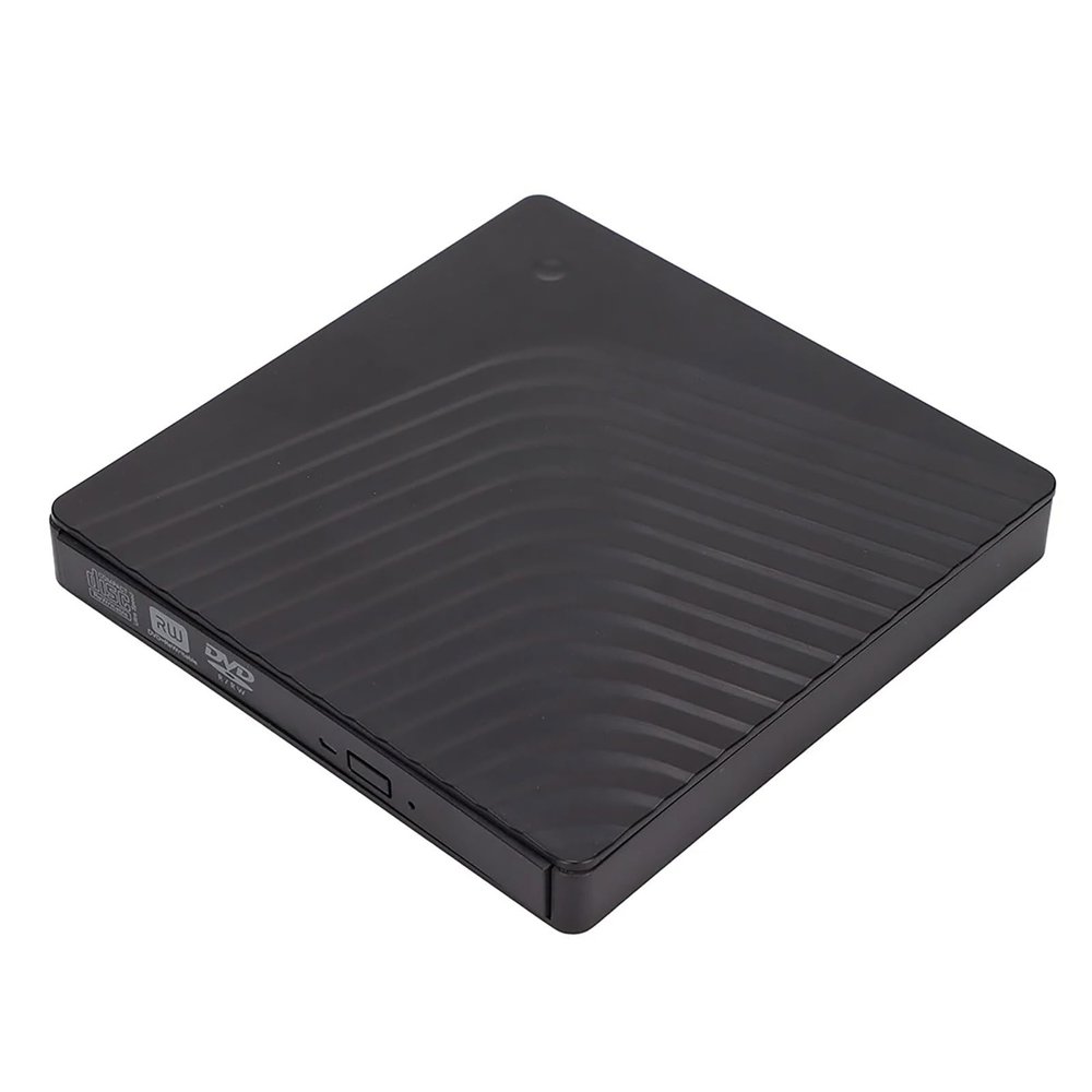 clinmday Ultra-Thin DVD Burner,Low Power Consumption High Speed Stable Performance Silent Fast Transfer Plug and Play USB3.0 Read-Write DVD ROM Player for Laptop Desktop Thickness 9.5mm