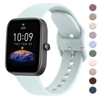 AK Band for Amazfit GTS 4 / GTS 4 Mini / GTS 3 / GTS 2 / GTS 2e / GTS 2 mini / GTS / GTR mini Bands, 20mm Soft Replacement Sport Strap for Amazfit Bip 3 / Bip 3 Pro / Bip U Pro / Bip / Bip Lite / Bip S / Bip S lite / Bip U Smart Watch Women Men (Ligh