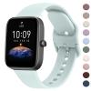 AK Band for Amazfit GTS 4 / GTS 4 Mini / GTS 3 / GTS 2 / GTS 2e / GTS 2 mini / GTS / GTR mini Bands, 20mm Soft Replacement Sport Strap for Amazfit Bip 3 / Bip 3 Pro / Bip U Pro / Bip / Bip Lite / Bip S / Bip S lite / Bip U Smart Watch Women Men (Ligh view 1