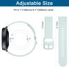 AK Band for Amazfit GTS 4 / GTS 4 Mini / GTS 3 / GTS 2 / GTS 2e / GTS 2 mini / GTS / GTR mini Bands, 20mm Soft Replacement Sport Strap for Amazfit Bip 3 / Bip 3 Pro / Bip U Pro / Bip / Bip Lite / Bip S / Bip S lite / Bip U Smart Watch Women Men (Ligh view 3