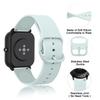 AK Band for Amazfit GTS 4 / GTS 4 Mini / GTS 3 / GTS 2 / GTS 2e / GTS 2 mini / GTS / GTR mini Bands, 20mm Soft Replacement Sport Strap for Amazfit Bip 3 / Bip 3 Pro / Bip U Pro / Bip / Bip Lite / Bip S / Bip S lite / Bip U Smart Watch Women Men (Ligh view 4