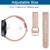 AK Band for Amazfit GTS 4 / GTS 4 Mini / GTS 3 / GTS 2 / GTS 2e / GTS 2 mini / GTS / GTR mini Bands, 20mm Soft Replacement Sport Strap for Amazfit Bip 3 / Bip 3 Pro / Bip U Pro / Bip / Bip Lite / Bip view 3