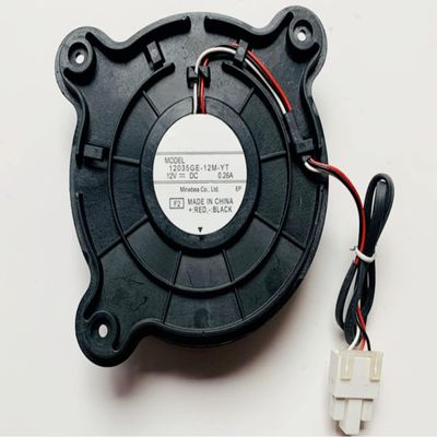12035GE-12M-YT 12V DC 0.26A 100x100mm 3-Wire Cooling Fan