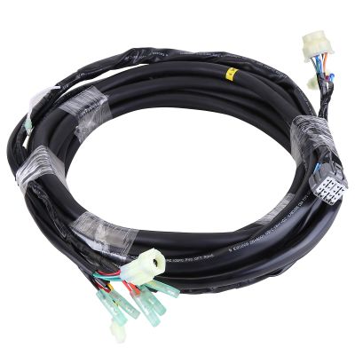 Aublinto Control Main Wiring Harness Outboard Engine Controller Box Wire Harness 16Pins 20FT Compatible for S-uz-UK-i Models Main Modular Ignition Wiring Harness Cable