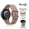 AK Band for Amazfit GTS 4 / GTS 4 Mini / GTS 3 / GTS 2 / GTS 2e / GTS 2 mini / GTS / GTR mini Bands, 20mm Soft Replacement Sport Strap for Amazfit Bip 3 / Bip 3 Pro / Bip U Pro / Bip / Bip Lite / Bip S / Bip S lite / Bip U Smart Watch Women Men (Milk view 4