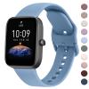 AK Band for Amazfit GTS 4 / GTS 4 Mini / GTS 3 / GTS 2 / GTS 2e / GTS 2 mini / GTS / GTR mini Bands, 20mm Soft Replacement Sport Strap for Amazfit Bip 3 / Bip 3 Pro / Bip U Pro / Bip / Bip Lite / Bip view 1