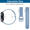 AK Band for Amazfit GTS 4 / GTS 4 Mini / GTS 3 / GTS 2 / GTS 2e / GTS 2 mini / GTS / GTR mini Bands, 20mm Soft Replacement Sport Strap for Amazfit Bip 3 / Bip 3 Pro / Bip U Pro / Bip / Bip Lite / Bip view 3