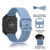 AK Band for Amazfit GTS 4 / GTS 4 Mini / GTS 3 / GTS 2 / GTS 2e / GTS 2 mini / GTS / GTR mini Bands, 20mm Soft Replacement Sport Strap for Amazfit Bip 3 / Bip 3 Pro / Bip U Pro / Bip / Bip Lite / Bip view 4