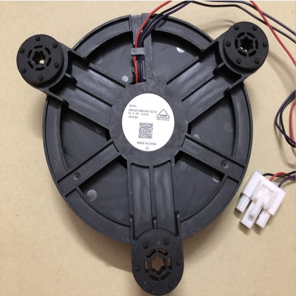GW12E12MS1AZ-52Z32 12V 0.33A 123X123mm 3-Wire Cooling Fan