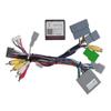 16pin Car Radio Stereo Wiring Harness Adapter with Canbus Box for Outlander Pajero V97 V73 V60 Support OEM Rockford Amplifier Camera SWC view 1