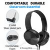 Yoley Bulk Headphones for Classroom 24 Pack Durable Wired School Headphones for Kids,Students,Children Toddler Teen Boys Girls and Adult(Black) view 4