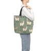 VTCTOASY Alpaca Print Women Tote Bag Big Capacity Shopping Bag Fashion Beach Bag For Work Travel view 2
