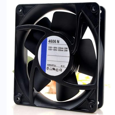 Beautyrankle Fan for 4606N 115V 235/230mA 20W 3100RPM 105.9CFM 120X120X38MM Cooling Fan