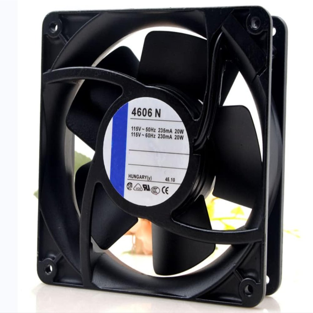 Beautyrankle Fan for 4606N 115V 235/230mA 20W 3100RPM 105.9CFM 120X120X38MM Cooling Fan