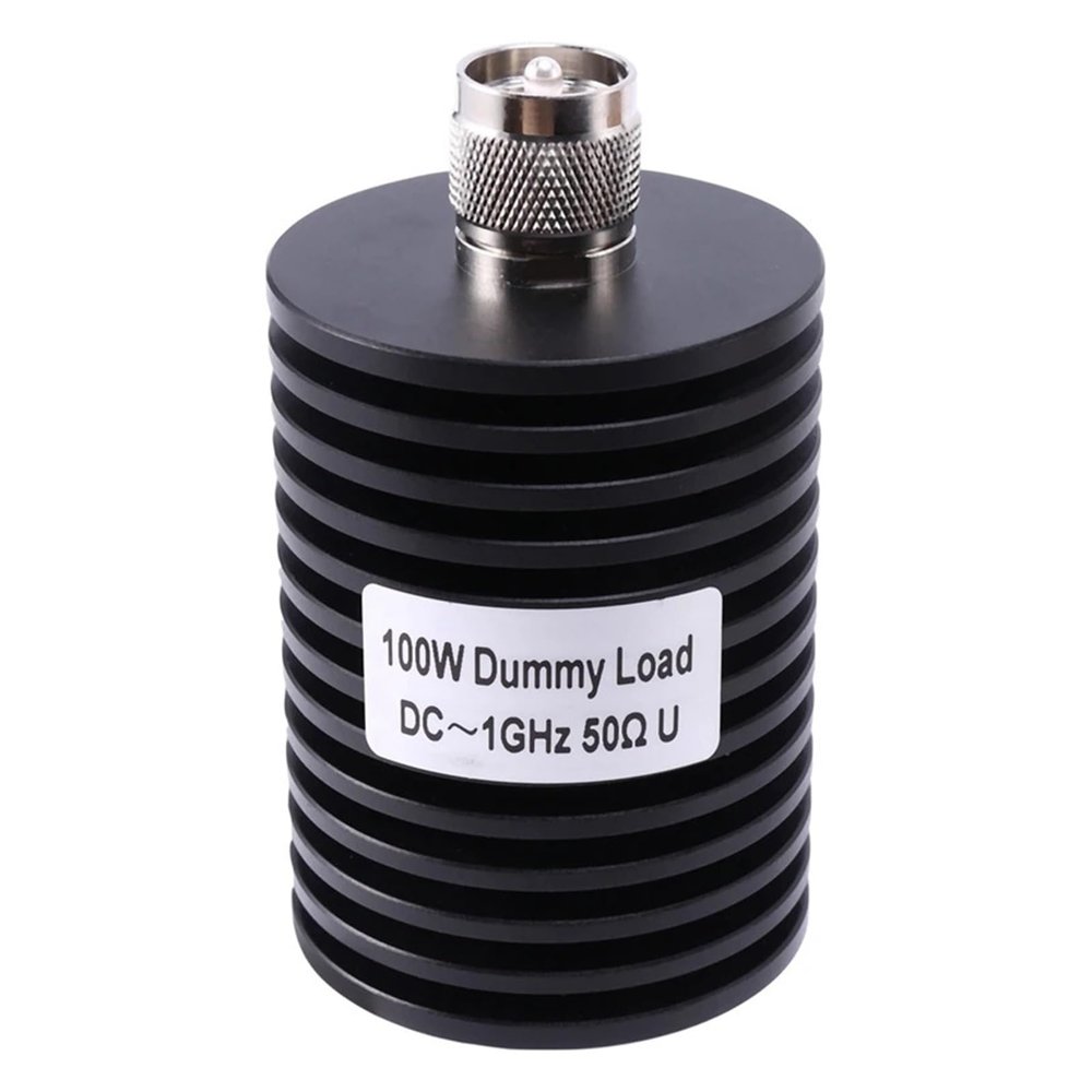 KEZONO 100W PL259 DC-1GHz Dummy Load, Dummy Load Plug, UHF Connector Coaxial Dummy Load Promotion, Black