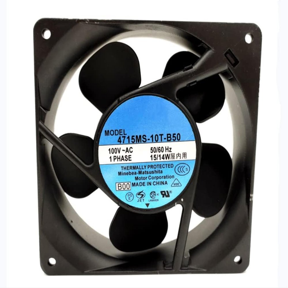 4715MS-10T-B50 100V 0.27A 15/14W 50/60Hz 120x120x38mm Cooling Fan