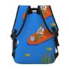 ASYG Fisherman Backpack Fishing Laptop Backpack Funny Tablet Travel Picnic Travel Bag Fish Laptop Bag Funny Bag view 4