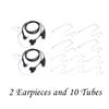 2pcs Earpieces for Motorola and 10pcs Tube for Earpieces view 1