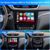 Alikali 10" Car Stereo for Nissan Rogue MK2 X-Trail Qashqai 2014-2019 w/WiFi GPS Bluetooth 2-Din Car Radio Receiver 2018 2017 2016 2015 w/Carplay Android Auto Backup Camera - view 2