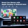 Alikali 10" Car Stereo for Nissan Rogue MK2 X-Trail Qashqai 2014-2019 w/WiFi GPS Bluetooth 2-Din Car Radio Receiver 2018 2017 2016 2015 w/Carplay Android Auto Backup Camera - view 3