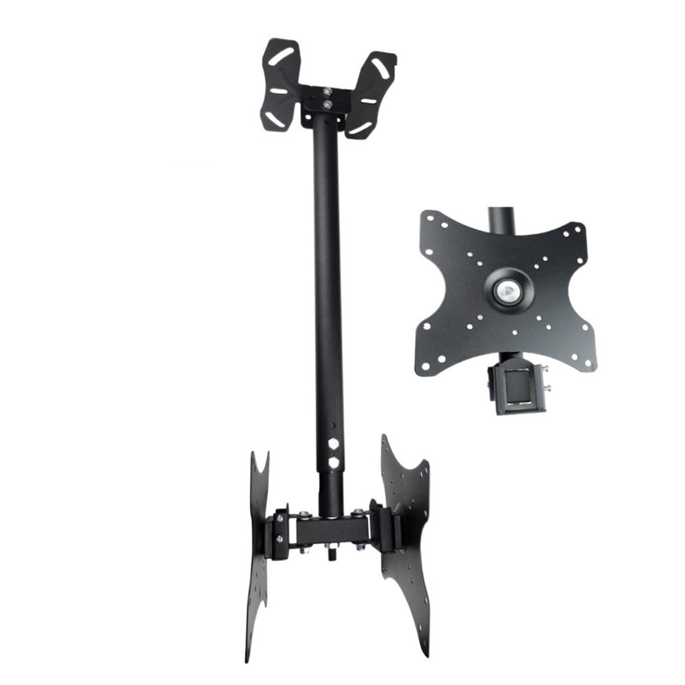 (67-116cm) DLC-X5D 200x200 3inch 10" 30" 32" Tilt Up Down All Direction Rotate 360 45KG Double LCD TV Ceiling