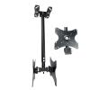 (67-116cm) DLC-X5D 200x200 3inch 10" 30" 32" Tilt Up Down All Direction Rotate 360 45KG Double LCD TV Ceiling view 1