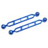 LetonPower Blue 9" Underwater Aluminum Alloy Extension Arm (2-Pack) - Dual Ball System with 1" Head Connector, Waterproof & Rustproof for Diving Camera Tray/Strobe/Video Light, Scuba Photography Gear view 1