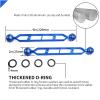 LetonPower Blue 9" Underwater Aluminum Alloy Extension Arm (2-Pack) - Dual Ball System with 1" Head Connector, Waterproof & Rustproof for Diving Camera Tray/Strobe/Video Light, Scuba Photography Gear view 2