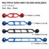 LetonPower Blue 9" Underwater Aluminum Alloy Extension Arm (2-Pack) - Dual Ball System with 1" Head Connector, Waterproof & Rustproof for Diving Camera Tray/Strobe/Video Light, Scuba Photography Gear view 4