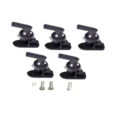 (5PCS Or 4pcs) SW-03 ABS Plastic Sound Speaker Wall Bracket Mount Z906 Holder Stand (Color : 5pcs with Screw)