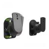 (1 Pair) SW-03B Universal ABS Plastic 5KG Tilt Sound Speaker Wall Bracket Mount Holder Stand (Color : with Extra Screw) view 4