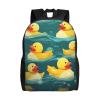 GFLFMXZW Rubber Ducks Backpack Lightweight Laptop Bag Casual Daypack Travel Backpacks For Women Men view 1