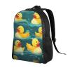 GFLFMXZW Rubber Ducks Backpack Lightweight Laptop Bag Casual Daypack Travel Backpacks For Women Men view 2