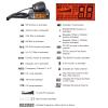 AnyTone AT-500M II 40 Channel CB Radio for Truck, with FM AM Input Voltage 12/24V Noise Reduction, CTCSS/DSC Code,Echo Function and WX Weather Channel Long Range CB Radio Kit view 4