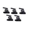 UPGENT (5PCS Or 4pcs) SW-03 ABS Plastic Sound Speaker Wall Bracket Mount Z906 Holder Stand (Color : 5pcs sw-03) view 1