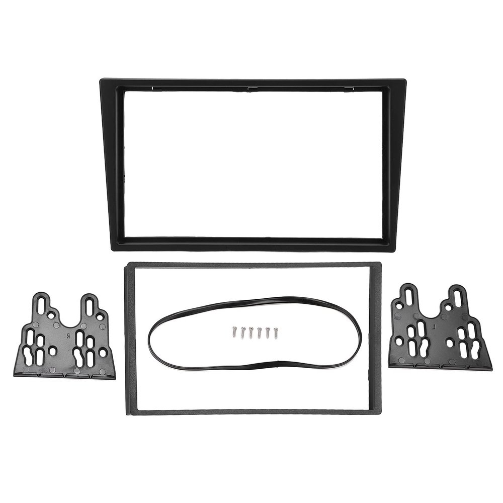 2Din Front Control CD Radio Fascia Frame Dash Player Panel Fit for OPEL Corsa C 20002006