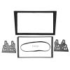 2Din Front Control CD Radio Fascia Frame Dash Player Panel Fit for OPEL Corsa C 20002006 view 1