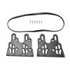 2Din Front Control CD Radio Fascia Frame Dash Player Panel Fit for OPEL Corsa C 20002006 view 4