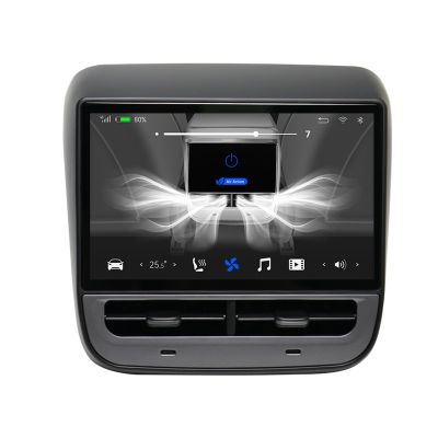 ZWNAV Android 10 7 inch Intelligent Multimedia Rear Seat Entertainment System for Tesla Model 3/ Y 2018+, Support air Conditioner Control