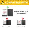 Slim Case for Kindle Scribe (2022 Released) 10.2 Inch Tablet PU Leather Lightweight Folio Stand Adjustable Smart Cover with Auto Wake/Sleep for 10.2" Amazon Kindle Scribe E-Reader,Art Sunset Beach view 2