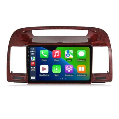 8+256GB 8Core Radio for Toyota Camry 2000-2006 Stereo Dash Kit Car GPS Navigation,9" IPS Touch Screen Head Unit with Car-Play & Android Auto/SWC/DSP/Rear View